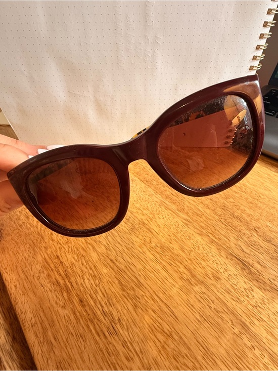 Ted Baker Accessories - Ted Baker Oversized Cat-Eye Sunglasses - Wine